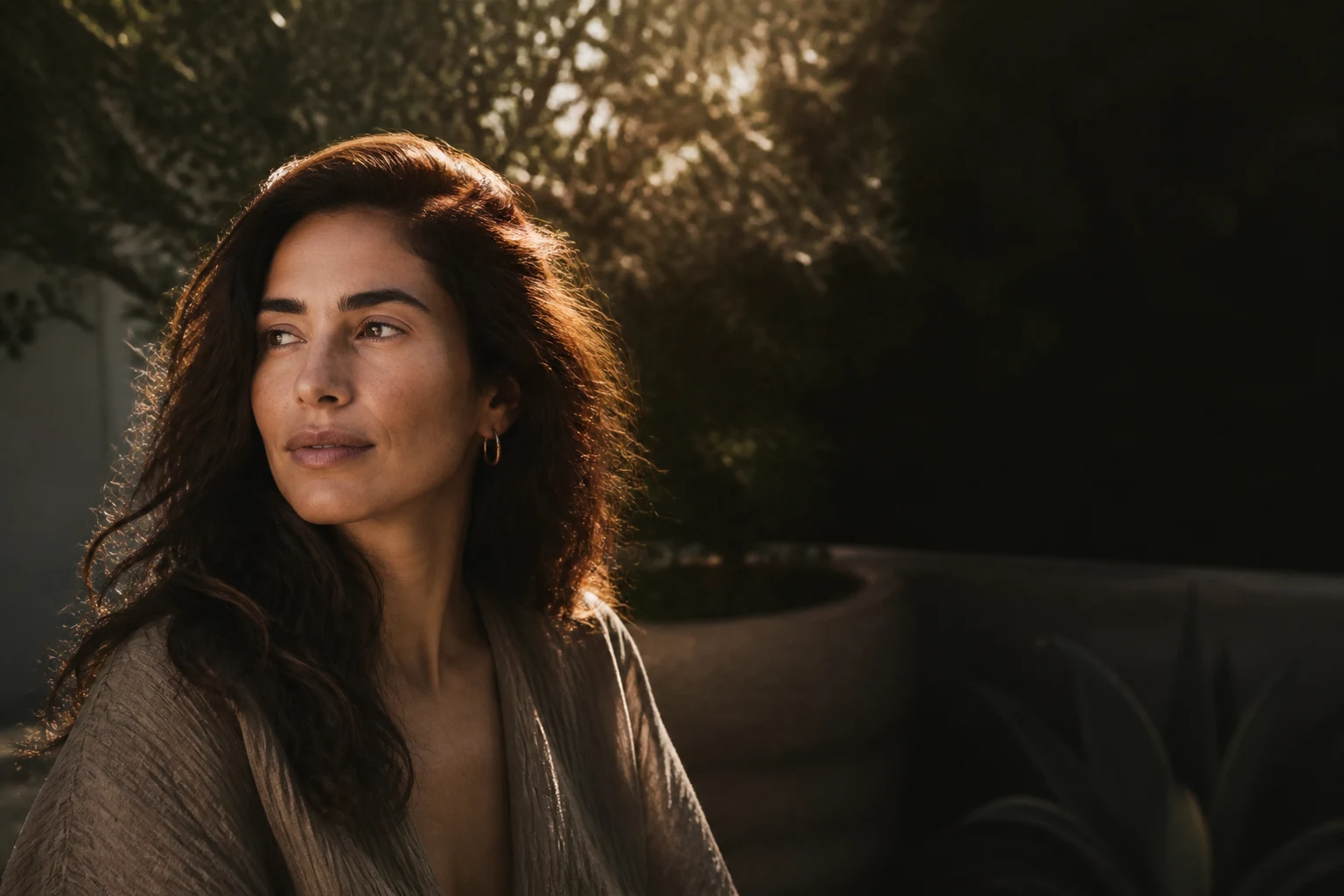 A representative profile portrait in natural light